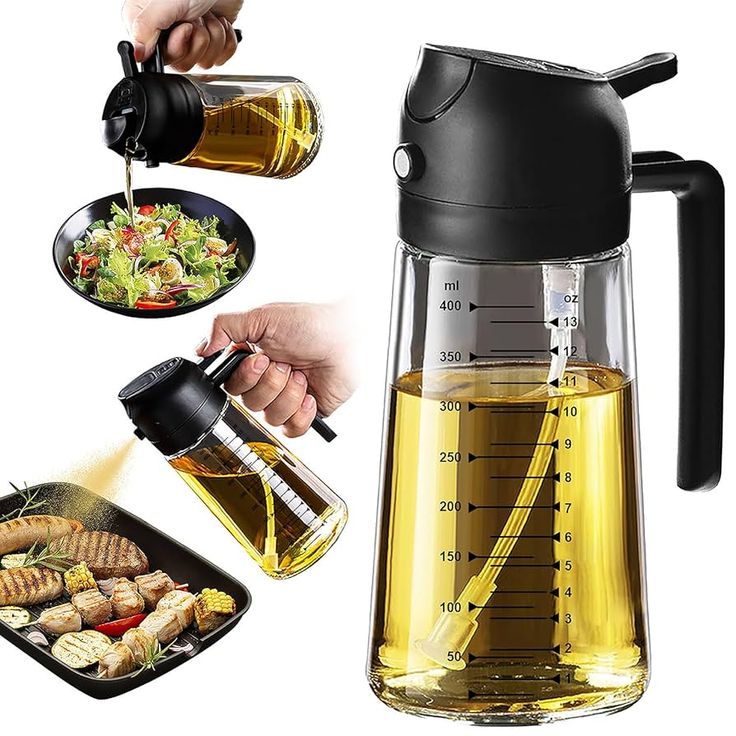 💫Smart Oil Dispenser & Sprayer – Healthy, Mess-Free Cooking, limited stocks available place your product now