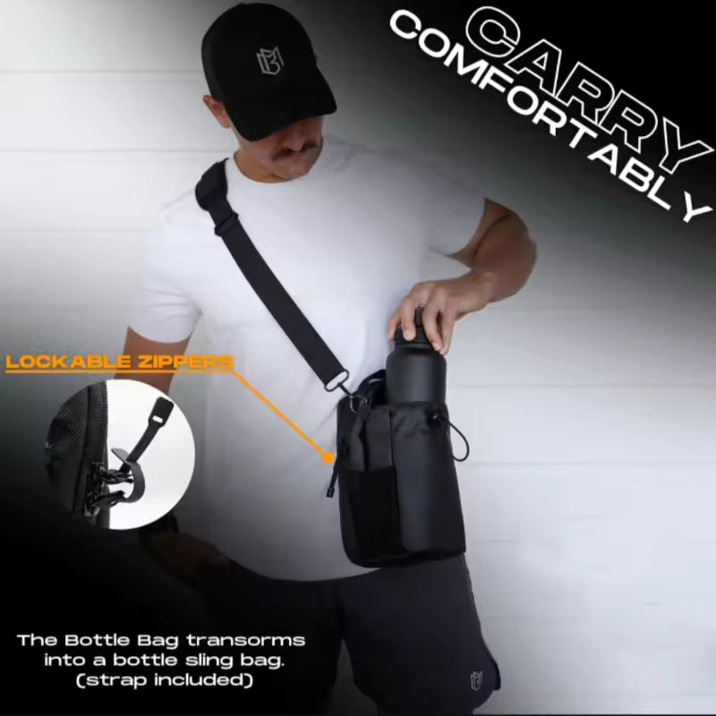 🧲Magnetic Water Bottle Bag – Grab, Go & Stay Hydrated Anywhere!