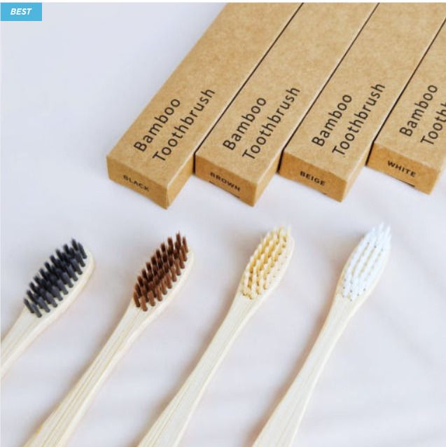 🌿 Eco-Friendly Bamboo Toothbrush Kit – Sustainable Oral Care